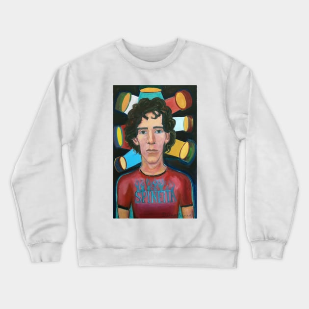 Luis Alberto Rockstar Crewneck Sweatshirt by diegomanuel